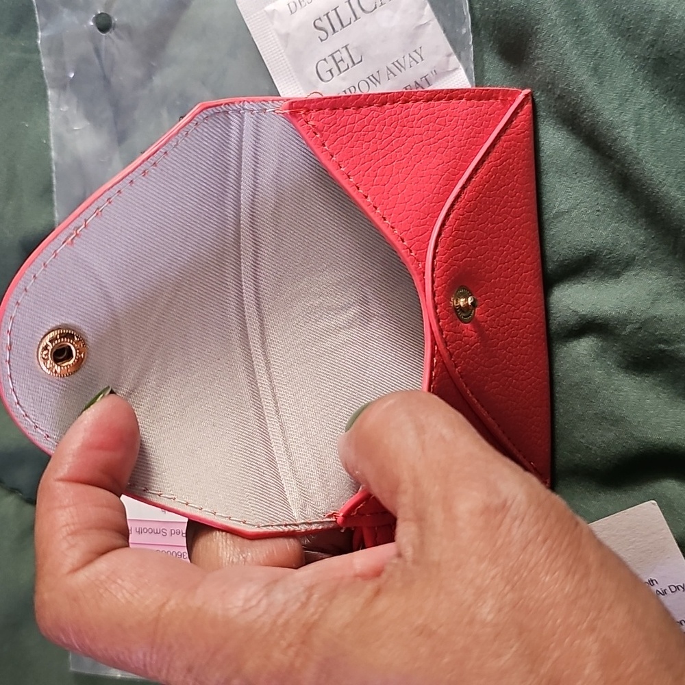 Thirty One Envelope Card Pouch Coastal Red - Picture 2 of 4